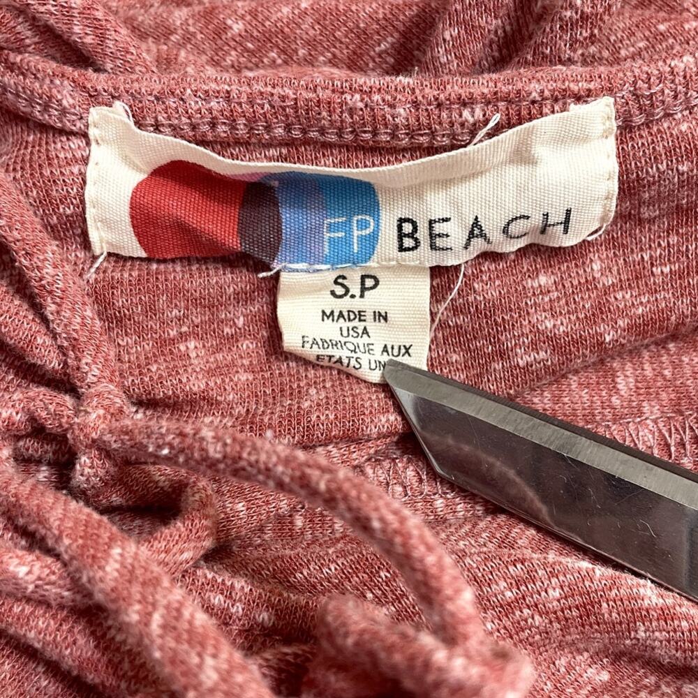 Free People Beach Manhattan Beach Jumper Fire Size Small Boho Cozy Lounge - Picture 12 of 12
